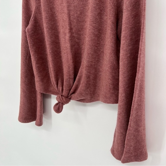 Gianni‎ Bini Thin Knit Tie Knot Sweater Flare Sleeves - Picture 2 of 8